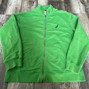 Men’s size XL green Naitica zipper sweatshirt